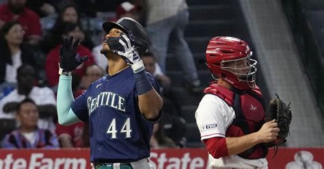 Crawford has 4 hits, Rodríguez homers in Mariners’ 6-2 victory over Angels